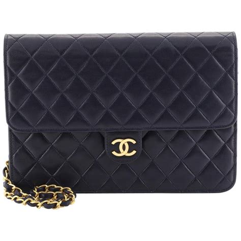 vintage chanel pouch|Chanel clutch with chain price.